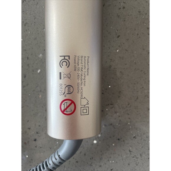 TYMO Curl Pro Automatic 1" Rotating Curling Iron - Pink  TESTED - Picture 7 of 11